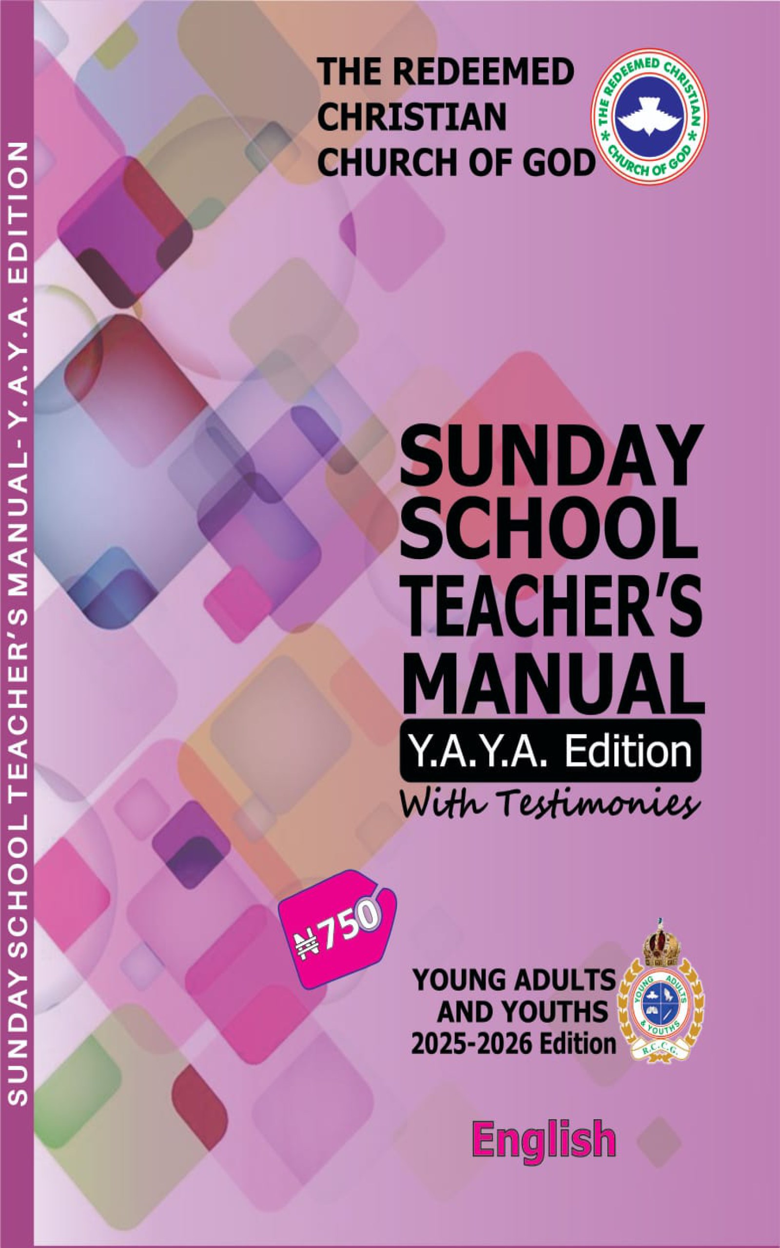 Nigerian (YAYA) Sunday School Teachers Manual-2025-26